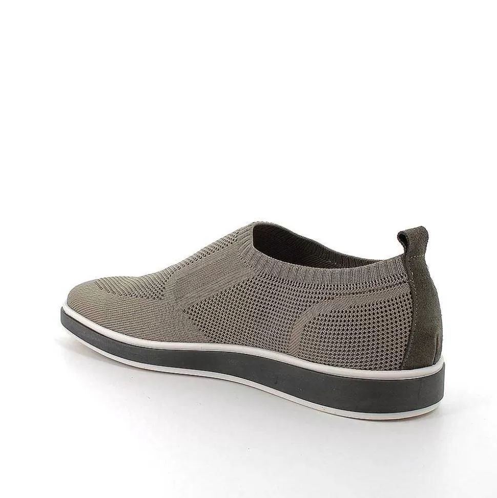 Beige Men'S Slip On Sock-Igi&Co Shop