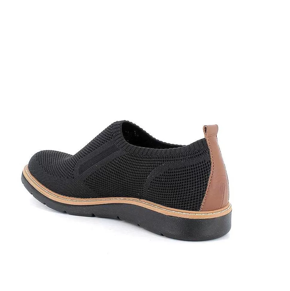 Black Men'S Sock Sneakers-Igi&Co Shop