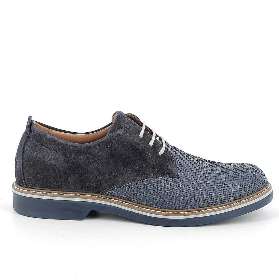Blue Men'S Lace-Ups-Igi&Co Sale