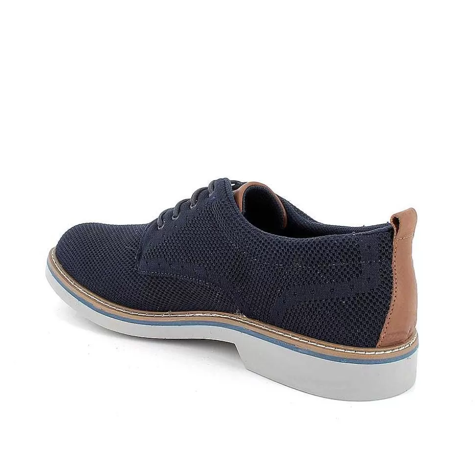 Blue Men'S Lace-Ups-Igi&Co Online