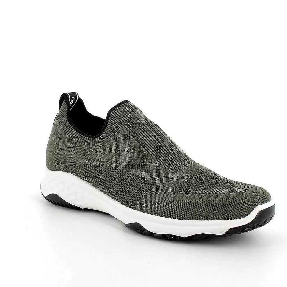 military_green_mens_slip_on_sock_2.webp Military Green Men'S Slip On Sock-Igi&Co Fashion