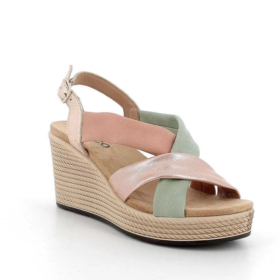 Phard-Pink Women'S Wedge Sandals-Igi&Co Clearance