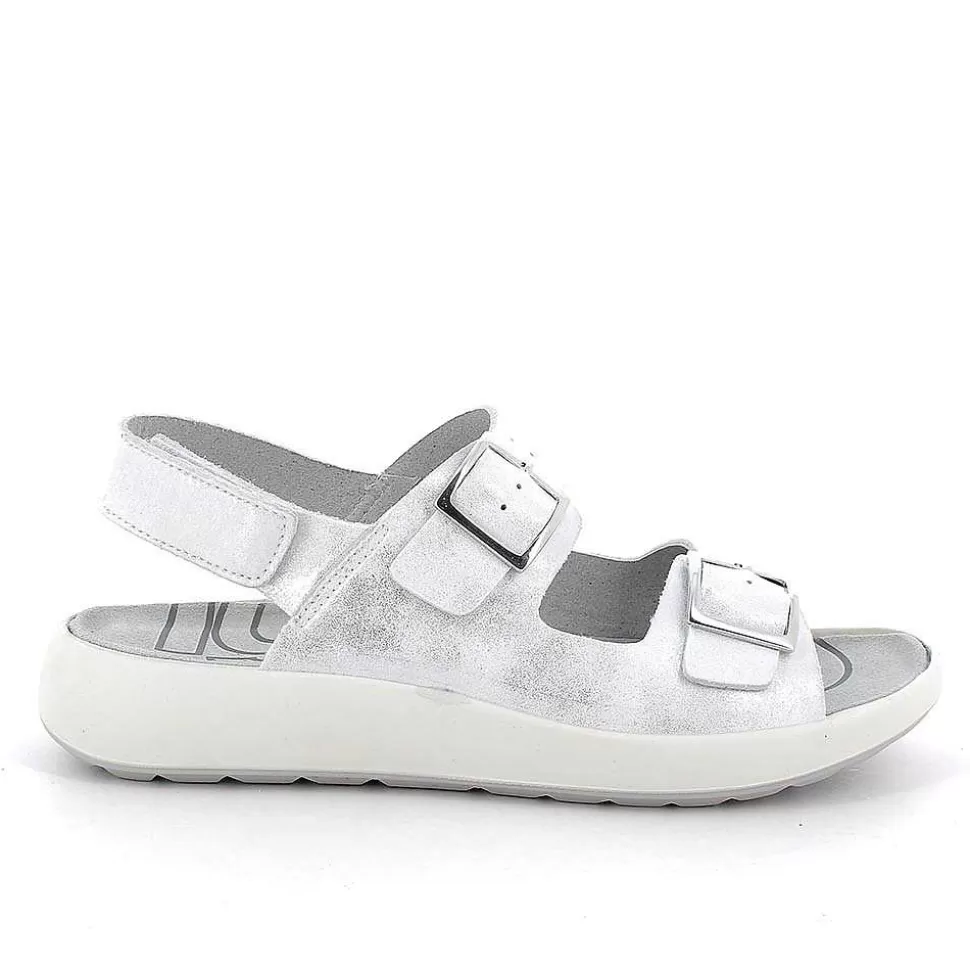 Silver Women'S Sandals-Igi&Co Online