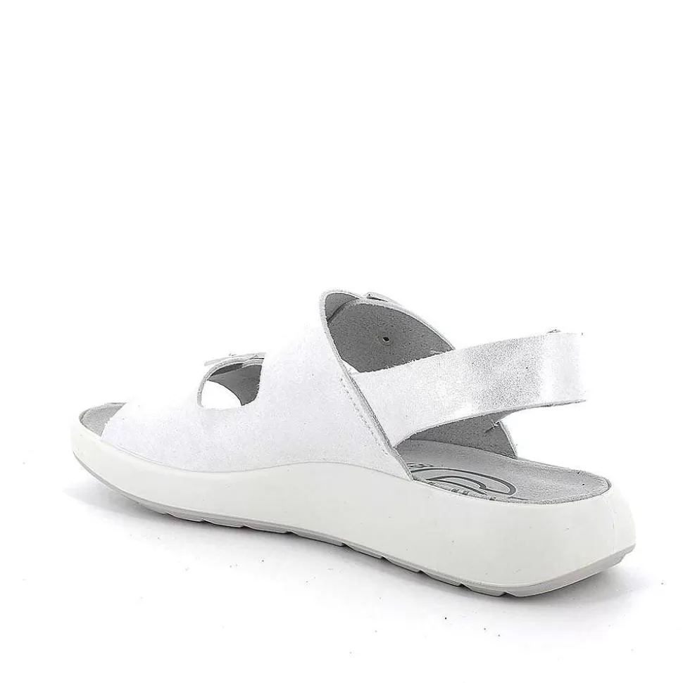 Silver Women'S Sandals-Igi&Co Online