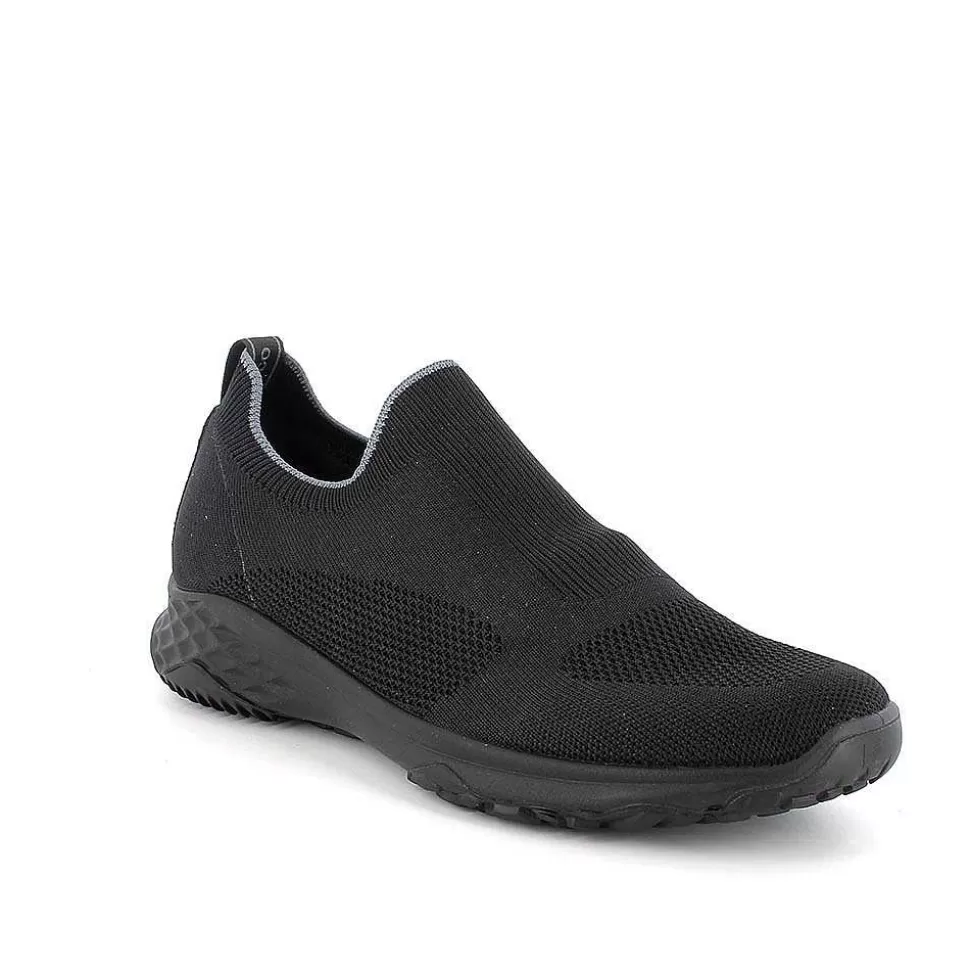 Slip On Black Men'S Sock-Igi&Co Discount