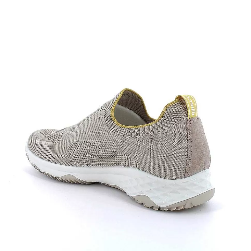 Slip On Light Beige Men'S Sock-Igi&Co Hot