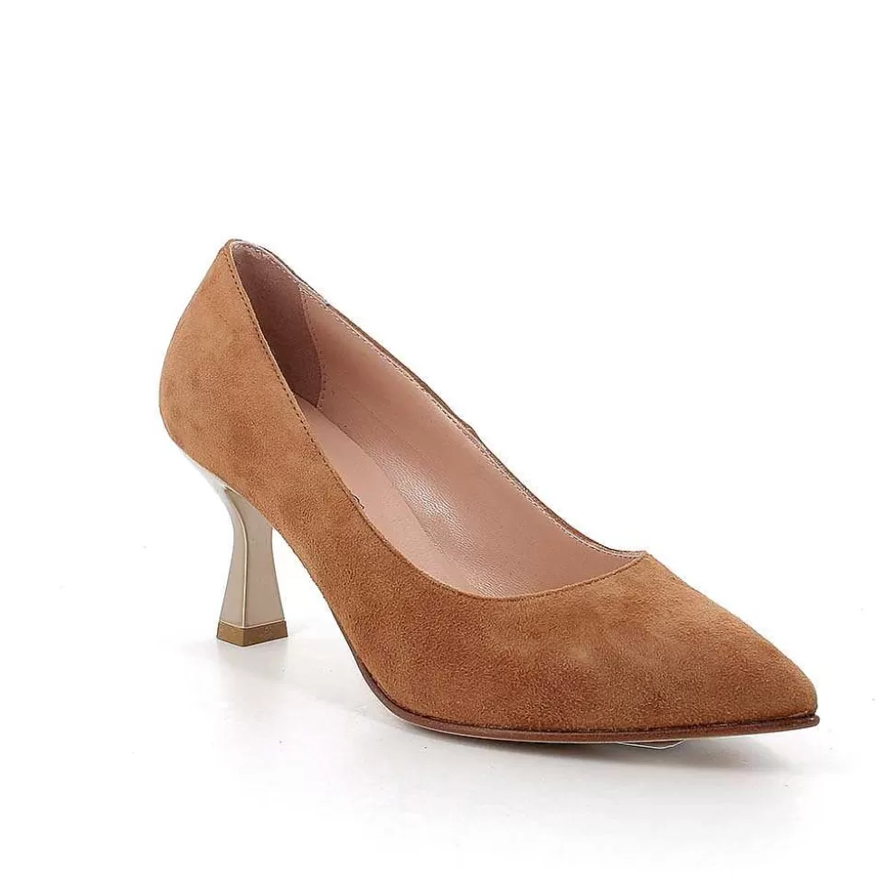 womens_leather_heeled_pumps_tan_2.webp Women'S Leather Heeled Pumps Tan-Igi&Co Cheap